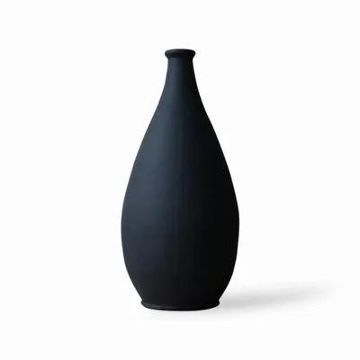 Vases - Tamuda Vase - Matt Black - MAISON MARMOL