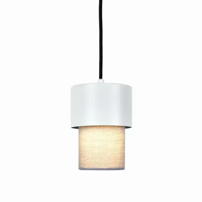 Hanging lights - KAN hanging lamp diameter of 8.5cm in black or white - LUXCAMBRA