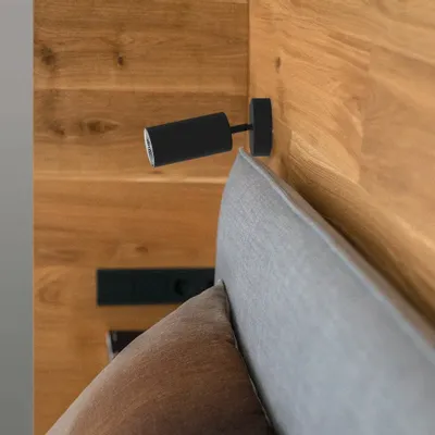 Appliques - KEA applique murale en noir ou blanc - LUXCAMBRA