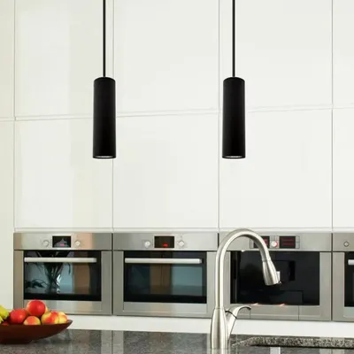 Hanging lights - KEA suspension in black or white - LUXCAMBRA