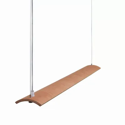 Hanging lights - KITO 120cm oak wood hanging lamp - LUXCAMBRA