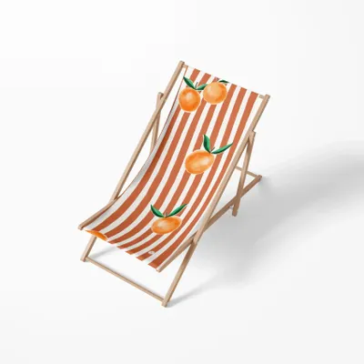 Deck chairs - CALA FIGUERA TERRACOTTA DECKCHAIR - THE NICE FLEET