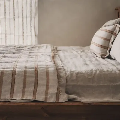 Linge de lit - Couvre-lit POPPY 250x250 cm - BED AND PHILOSOPHY