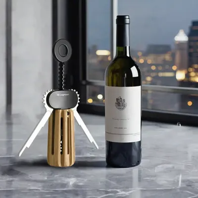 Wine accessories - LUGANA Winged Corkscrew - LEGNOART