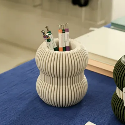 Organizer - DESK ORGANIZER - TRIS PEN HOLDER - MENDELEK STUDIO