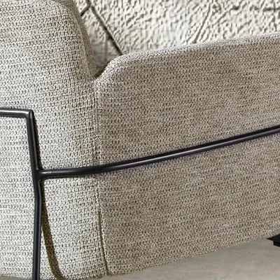 Chairs - Grey fabric chair - ANGEL CERDÁ