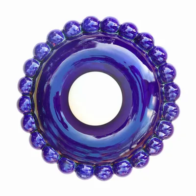 Design objects - Luna Tall Cobalt Wall Lamp - BELLO ET BELLO
