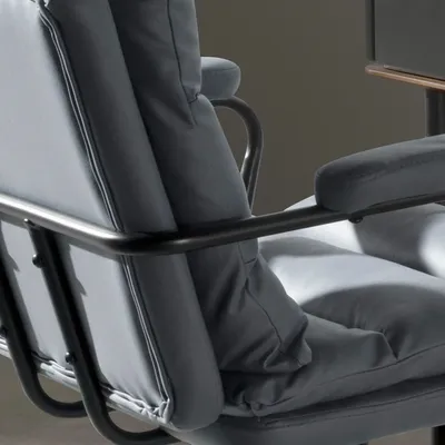 Chairs - Office swivel chair grey fabric - ANGEL CERDÁ