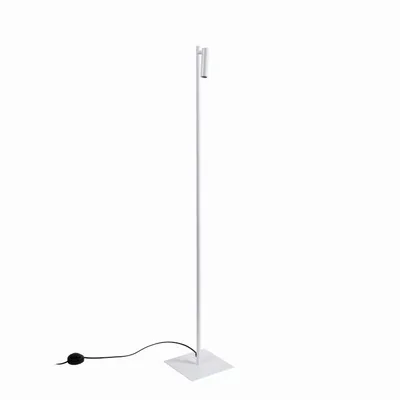 Lampadaires - MANHATTAN lampadaire de 135cm en noir, blanc ou noir et doré - LUXCAMBRA