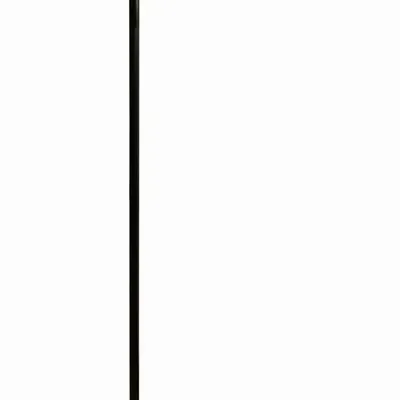 Lampadaires - MATRIX lampadaire en noir ou blanc avec abat-jour en cotonet - LUXCAMBRA