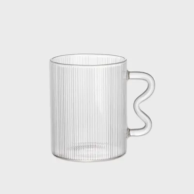 Tea and coffee accessories - Glass serene sway / set of 2 - AND NOOK