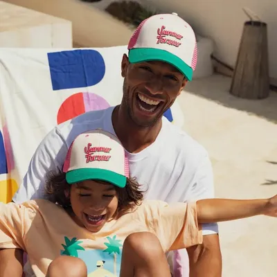 Chapeaux - Casquette Trucker Summer Forever - Adulte et Enfant - CHAMAYE