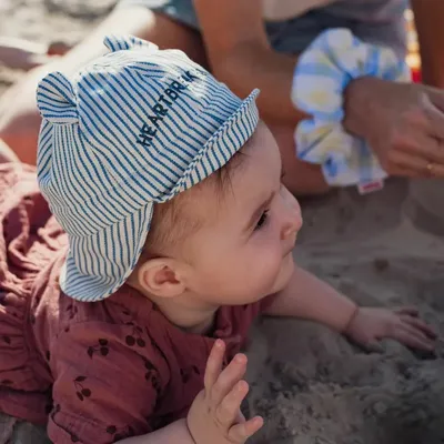 Mode enfantine - Chapeau Soleil bébé Heartbreaker - CHAMAYE