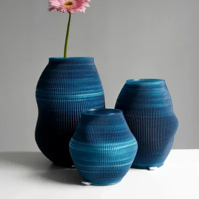 Vases - SET OF 3 VASES - ALZEA COLLECTION - MENDELEK STUDIO