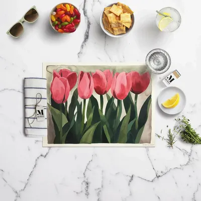 Placemats - Placemat Tulip 3 - MA CHÉRIE MON AMOUR