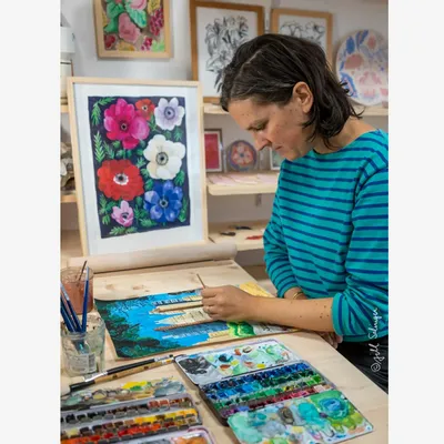 Affiches - Poster "Anémones" - MARINA VANDEL