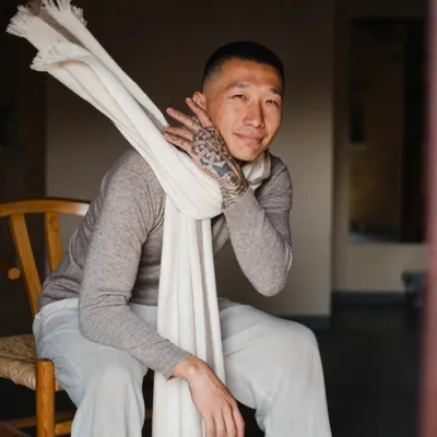 Scarves - ASSAM FIELD SCARF - HIMALAYAN HERMITAGE