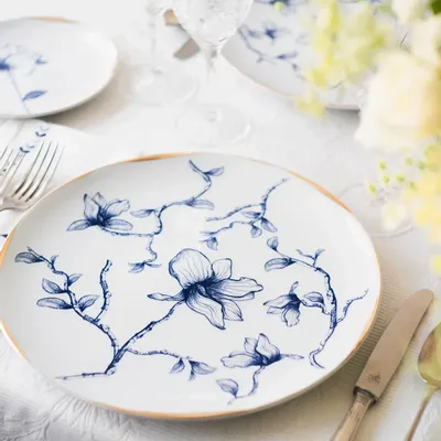 Assiettes de réception - Assiette de dîner Magnolia - RUMA HOME