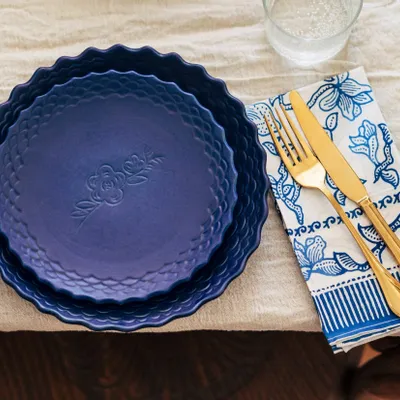 Assiettes au quotidien - Assiette de Dîner Artisanale Dahlia - RUMA HOME