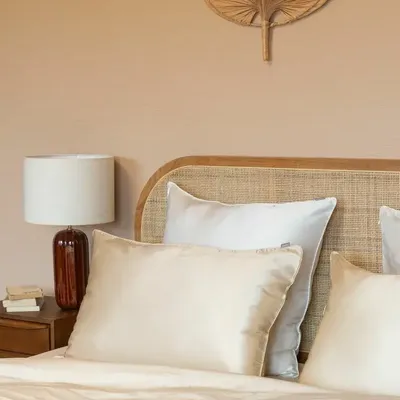 Bed linens - 100% Organic Pure Mulberry Silk Pillow Case - 65x65cm - EMILY'S PILLOW