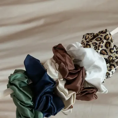 Ponies & Srunchies - Pure silk scrunchie - EMILY'S PILLOW