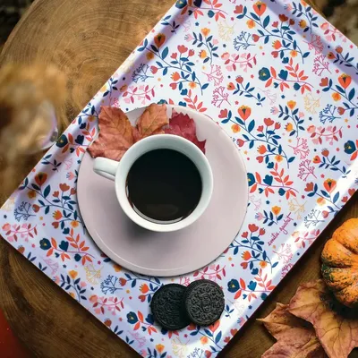 Trays - Recycled Kraft Trays - HIRONDELLES & CIE BY MAISON ROYAL GARDEN