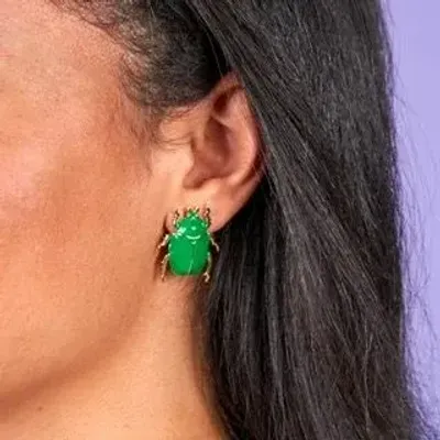 Jewelry - Scarab earrings - Coucou Suzette - COUCOU SUZETTE