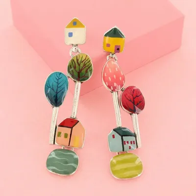 Hairclips - My little village - TARATATA BIJOUX