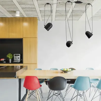 Hanging lights - SIRIUS hanging lamp in black - LUXCAMBRA