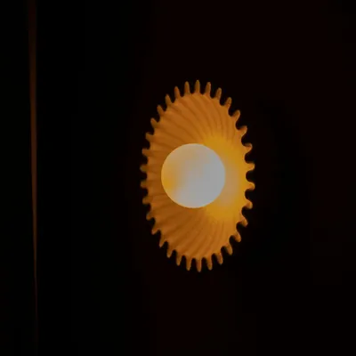 Appliques - Lampe murale Ostro, céramique écrue - SIMONE & MARCEL