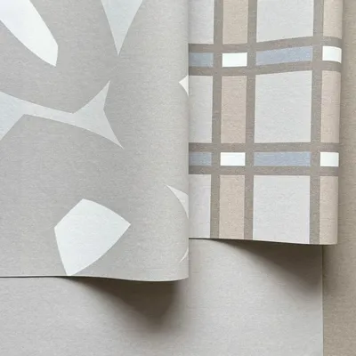 Wallpaper - Ewe tartan - SANSONNET WALLCOVERING