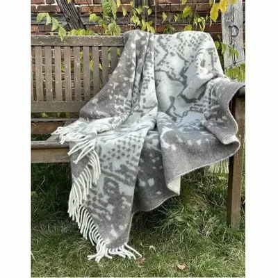 Plaids - Plaid Jacquard "Serpent" Python - WOOL ONLY BY JOWOLLINA