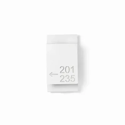 Wall lamps - Z wall lamp in white - LUXCAMBRA