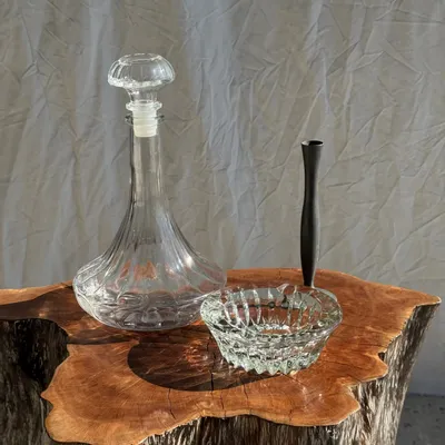 Installation accessories - Classic glass ashtray D13 - OFFICE OBJETS