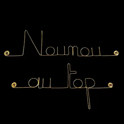 Other wall decoration - End of school year gift "Top nanny" - Brass - BIJOUX DE MUR