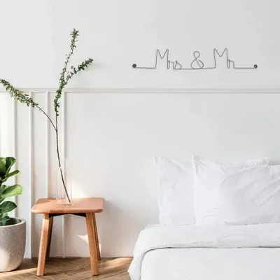 Other wall decoration - Valentine's Day Gift: Mrs & Mr - BIJOUX DE MUR