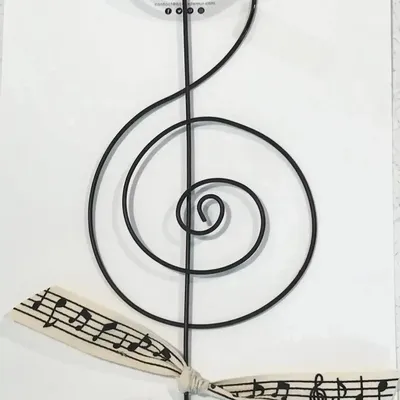 Other wall decoration - Treble Clef - Music Note Wall Decor - BIJOUX DE MUR