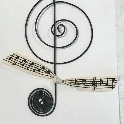 Autres décorations murales - Clé de Sol - Déco Murale Note de Musique - BIJOUX DE MUR