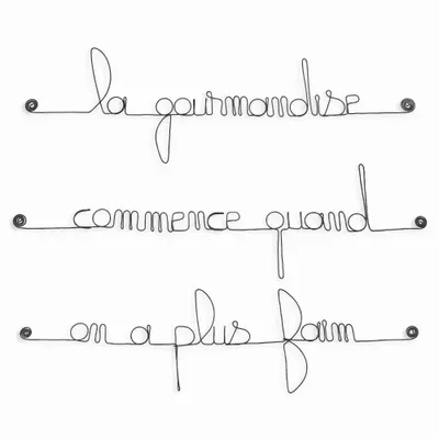 Autres décorations murales - Déco Cuisine - Gourmandise - BIJOUX DE MUR