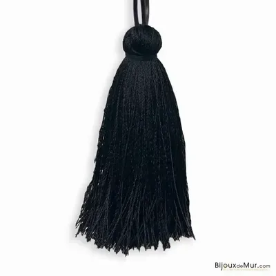 Other wall decoration - Wire garland - Heart - Black - hanging - BIJOUX DE MUR