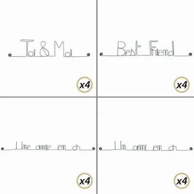 Other wall decoration - 10% off implementation pack: Friendship gift - BIJOUX DE MUR