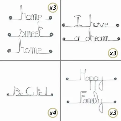Other wall decoration - 10% OFF Implementation Pack: English! - BIJOUX DE MUR