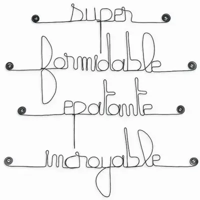 Autres décorations murales - Petits mots doux pour la fête des mères - BIJOUX DE MUR