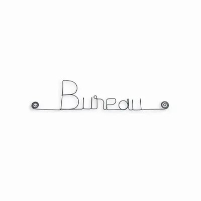 Other wall decoration - Office wire door sign - BIJOUX DE MUR