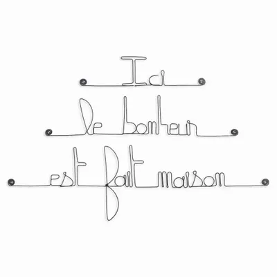 Autres décorations murales - Super Pack implantation 15% off : Déco "Maison" - BIJOUX DE MUR