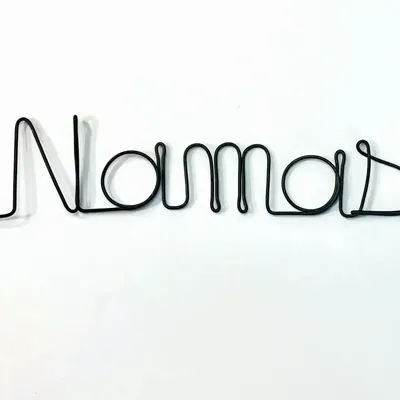 Other wall decoration - Daisy Flower - "Namaste" - Iron Wall Decor - BIJOUX DE MUR