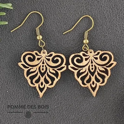 Jewelry - Earrings - Lilou - POMME DES BOIS