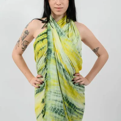 Sarongs - Tie Dye Pareo - KORES ACCESSORIES