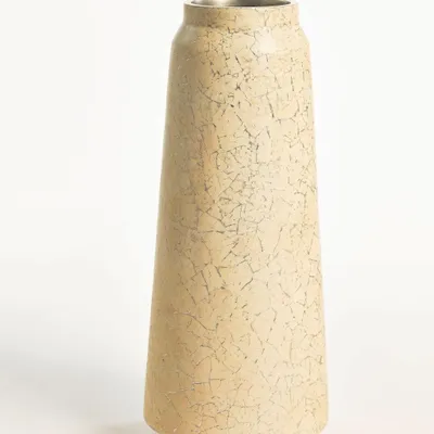 Vases - Olla 02 Egg Ivory, Vase fait main, pièce de décoration d'intérieur - DV DESIGN