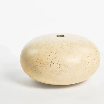 Objets de décoration - Sphere Egg Ivory, Handmade Interior Design Vase - DV DESIGN